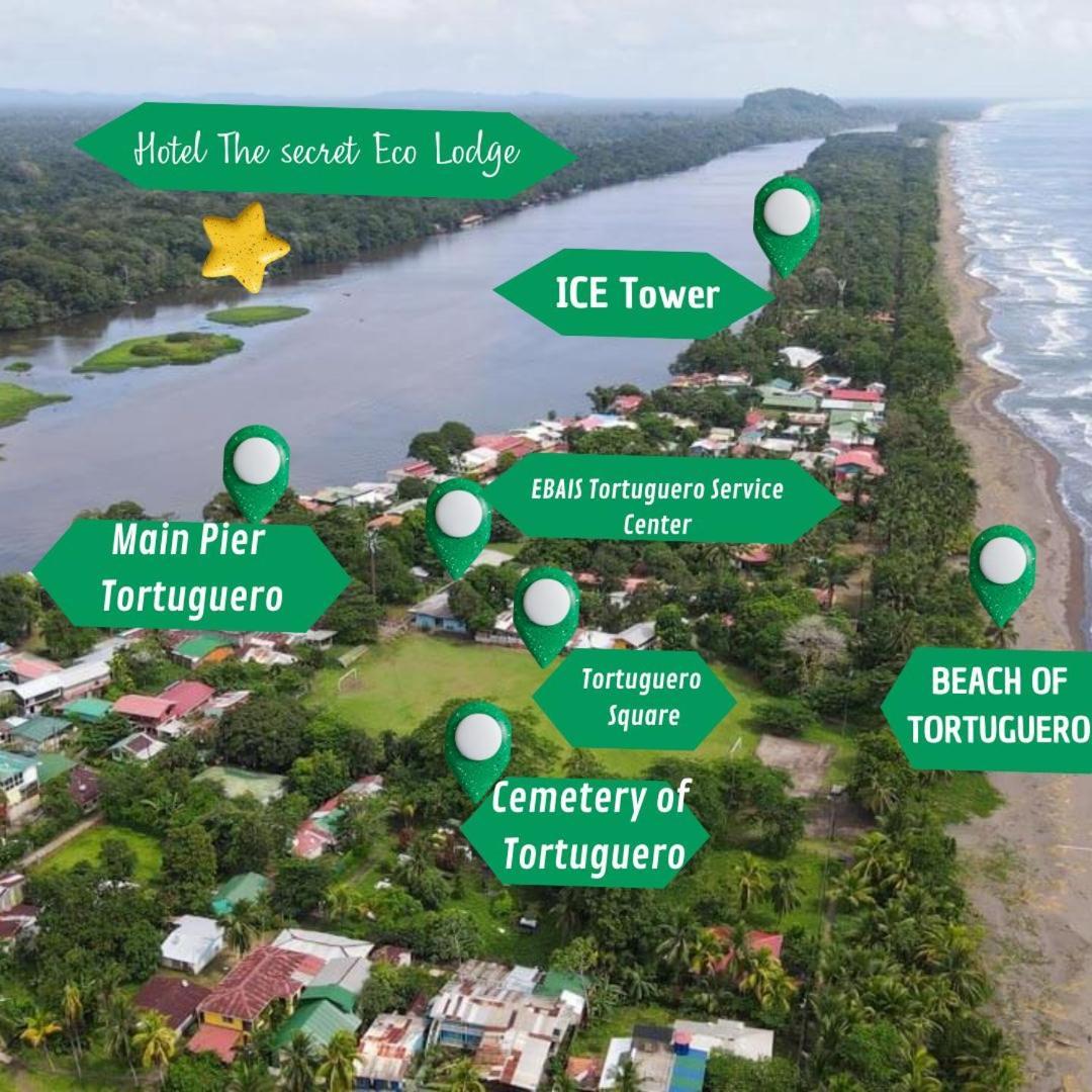 The Secret Eco Lodge Tortuguero Exterior foto